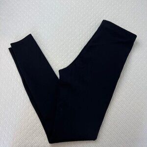 Aritzia Wilfred Women Size XS Italian Fabric Black Pull on Leggings Pants Lounge